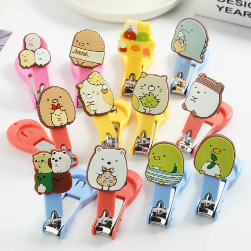 

1 шт. мультфильм японское аниме Sumikko Gurashi, угловые ножницы для ногтей, кусачки для ногтей, фигурка для косплея, игрушка, детские подарки