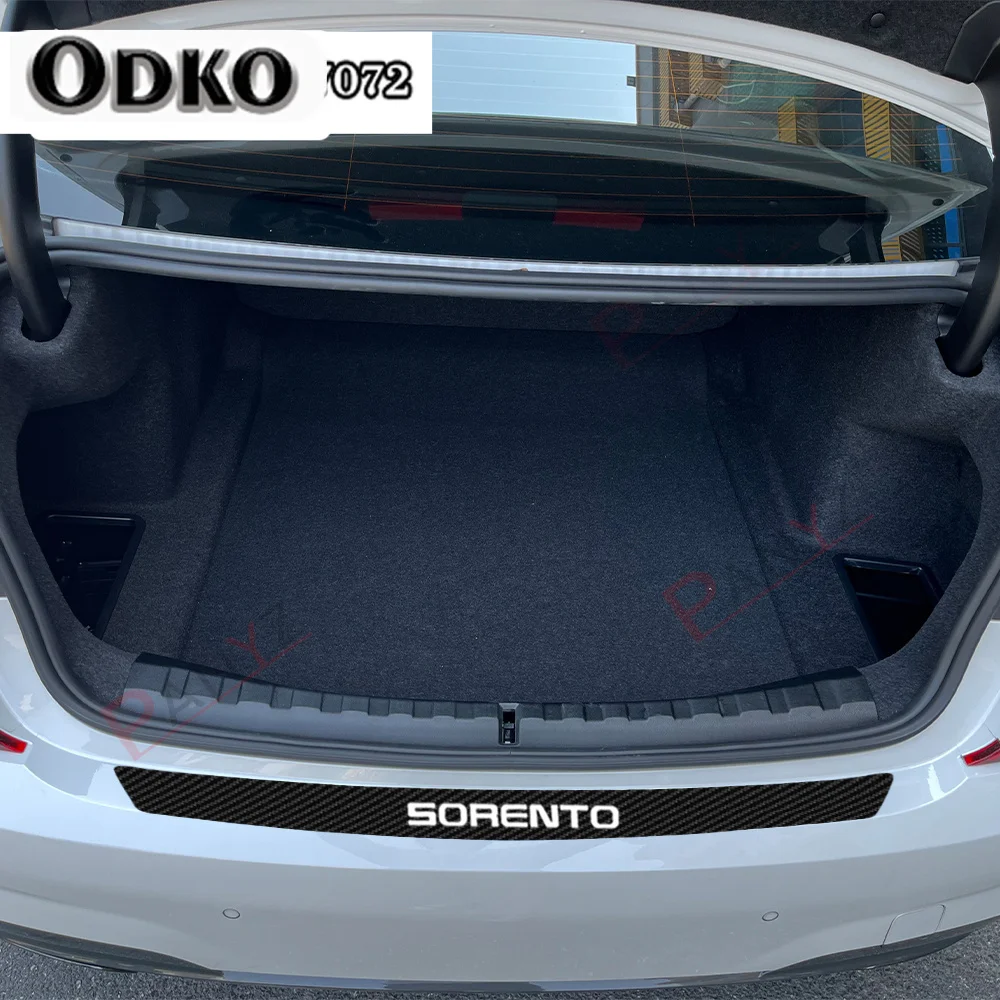 Защитная накладка на педали для заднего бампера Kia Sorento