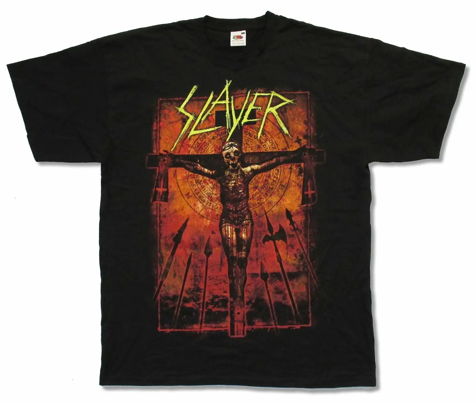 

Slayer Crucified World Tour 2012 Europe USA UK-CT Black Shirt New Merch