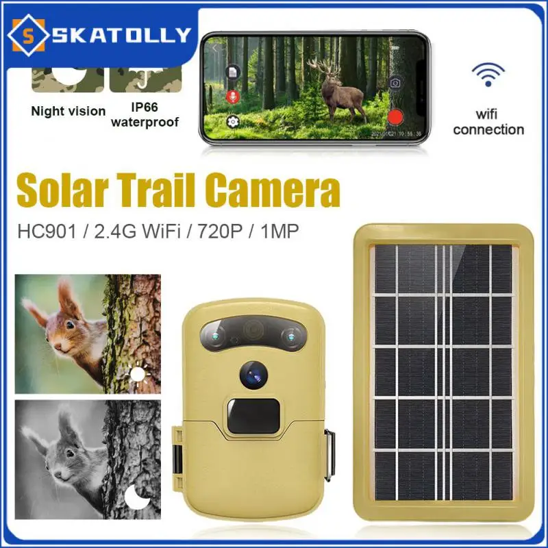 

Мини-фотоловушка с камерой ночного видения, 720p