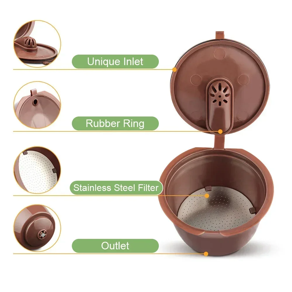 10/20 шт. многоразовые фильтры для кофе