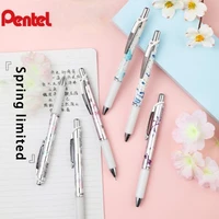 new japanese pentle spring limited gel pen bln75sp and feng chun yun press the water pen quick drying black 0 5 signature pen