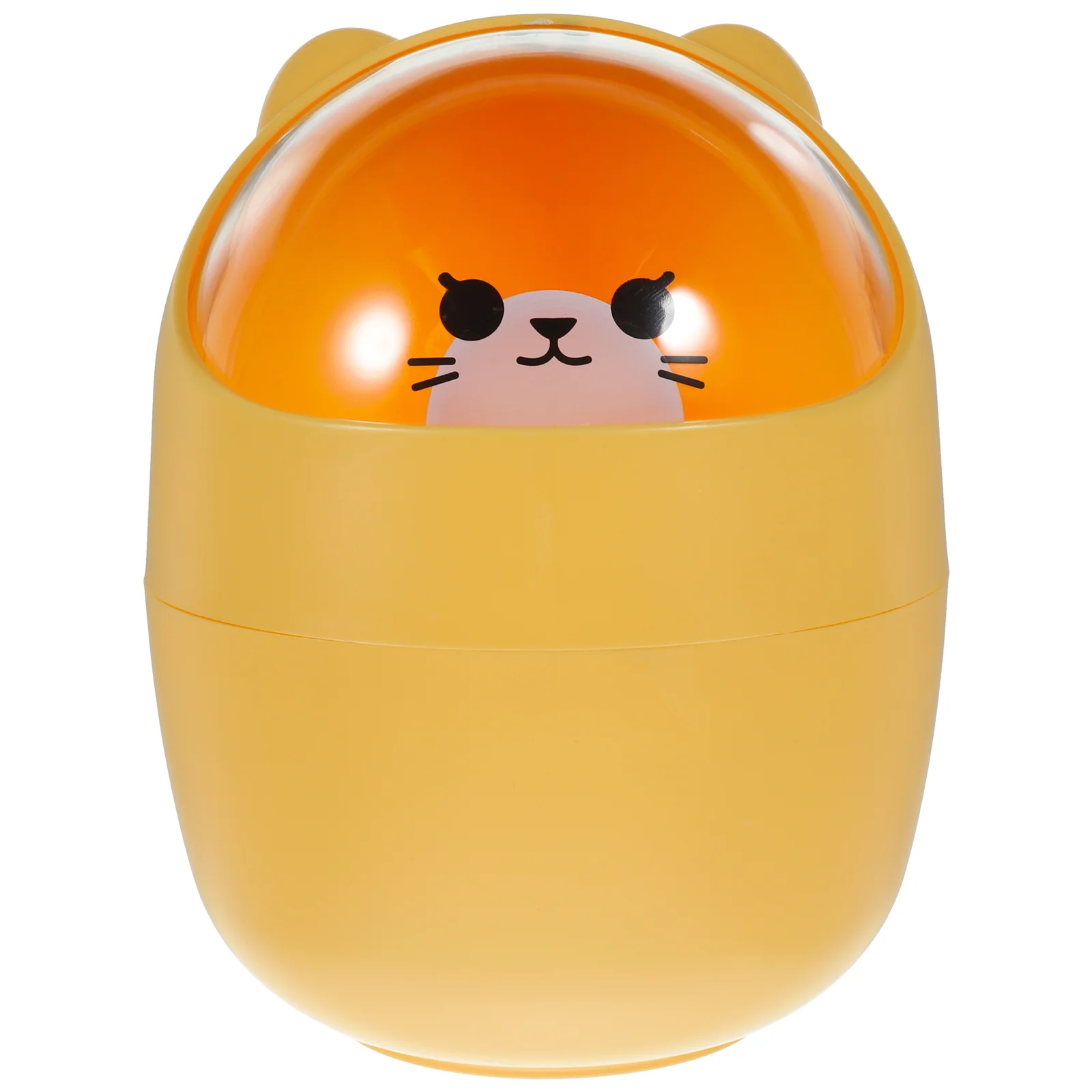 

Mini Countertop Trash Can Firm Desktop Waste Basket Trash Can Storage Bucket for Student