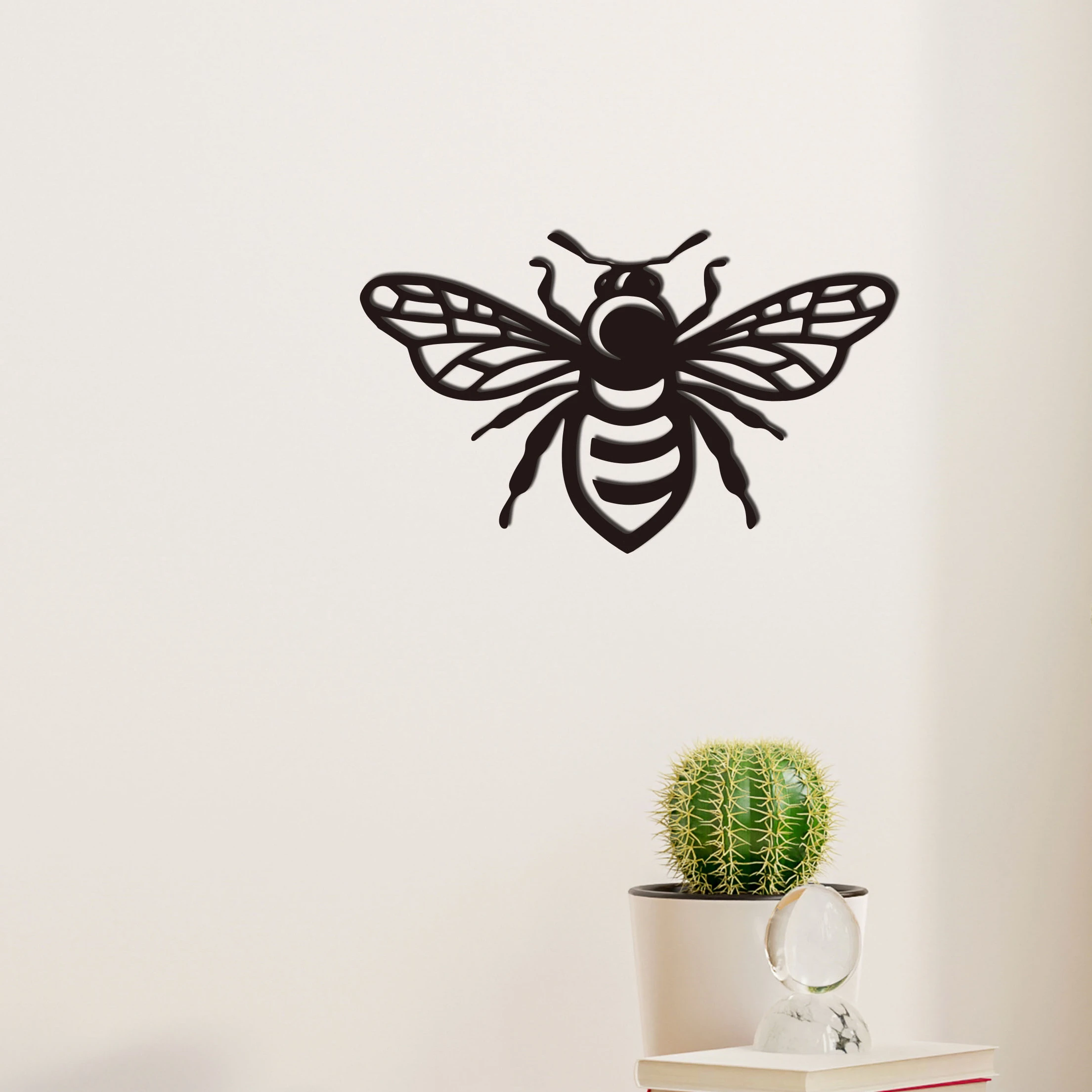 Металлический Настенный декор в виде пчелы для крыльца сада пчелиного улья