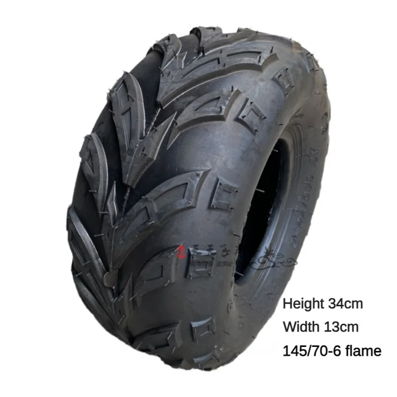 6-дюймовое колесо ATV 145/70-6 14X5.00-6 вездеходная шина подходит для 50cc 70cc 110cc небольших