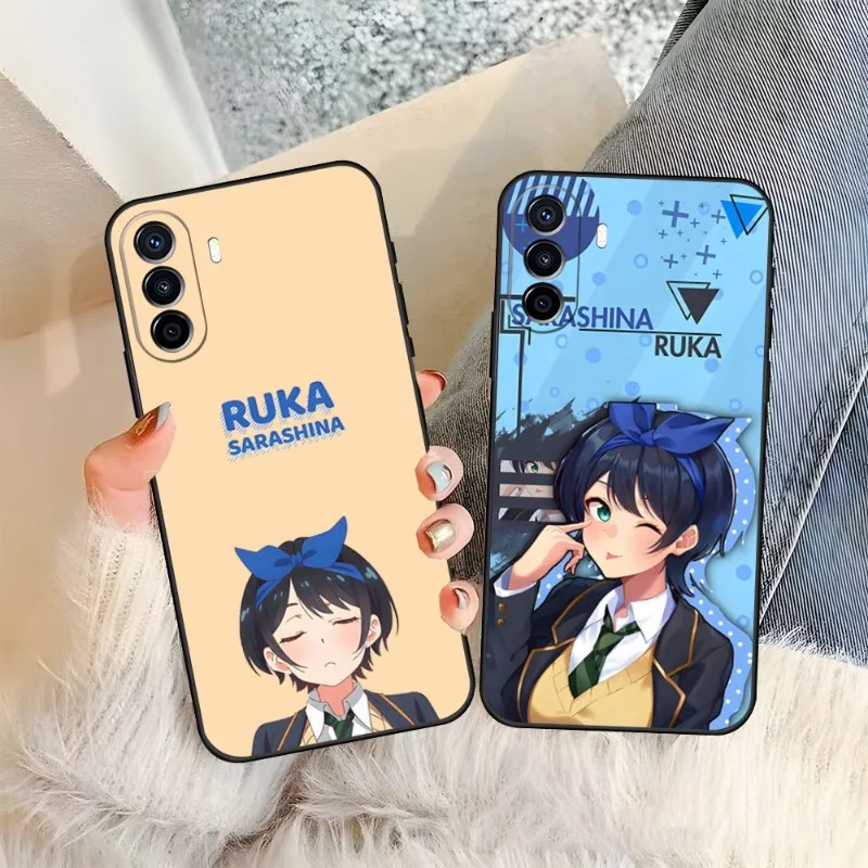 

Чехол для телефона Ruka Sarashina Kanojo Okarishimasu для Huawei Y5 Y6 Y7A Y7P Y9 Pro Y5P Y7 Prime 2022 2023, задняя крышка