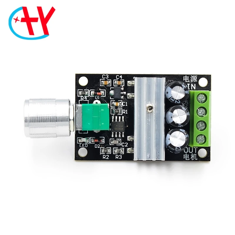 Регулятор скорости двигателя ШИМ регулятор переменной 6-12 В 24 постоянного тока 28 3