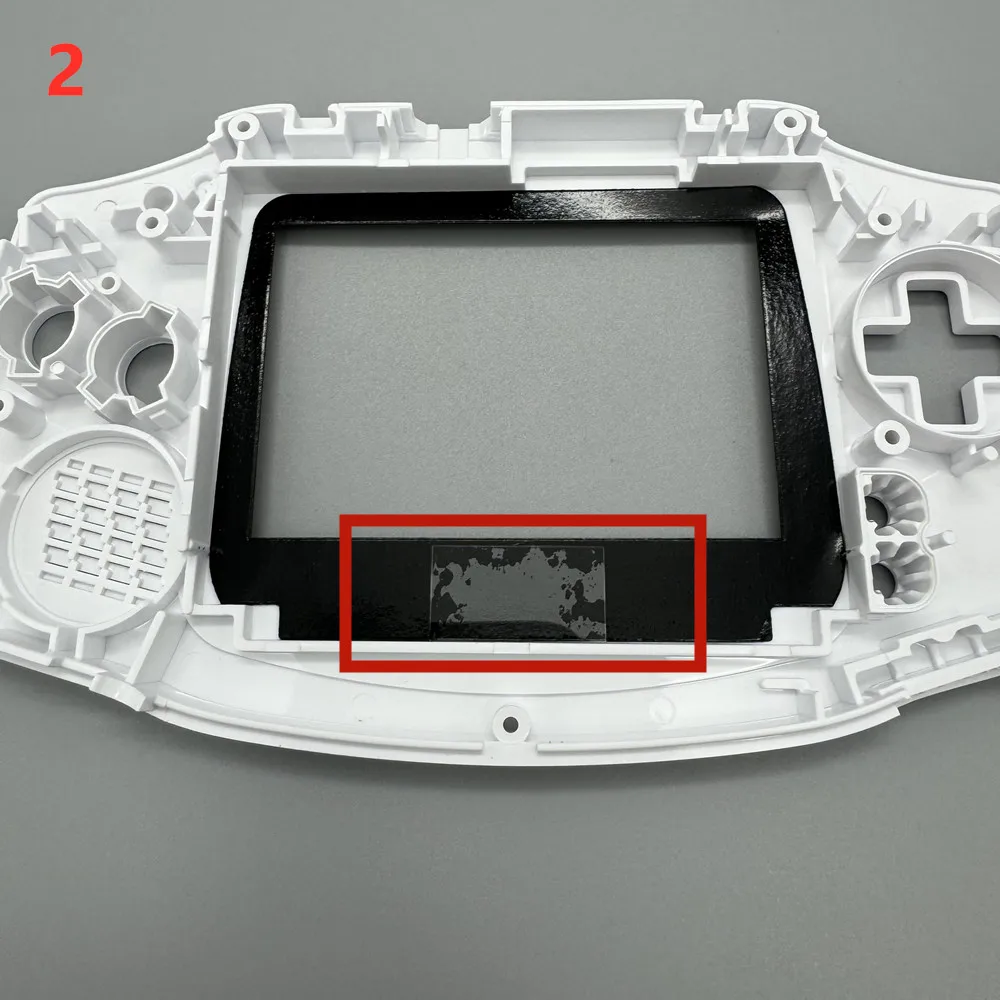 Фото 2.9'' IPS LCD-экран для GBA, не требует обрезки корпуса, простая установка, 2.9'' IPS-экран высокой яркости и комплект корпуса для Gameboy Advance GBA. №5