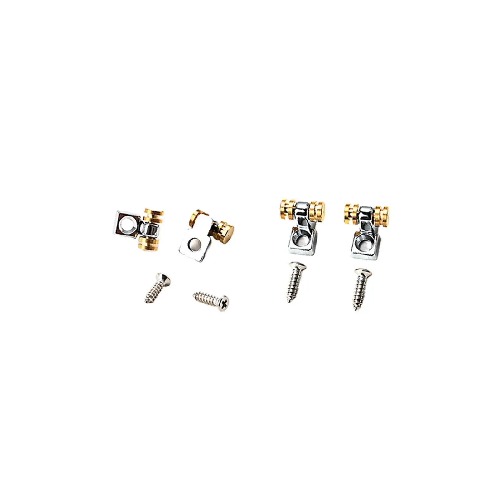 

2Pcs Metal Guitar String Retainer String Buckle for Replacement Spare Parts
