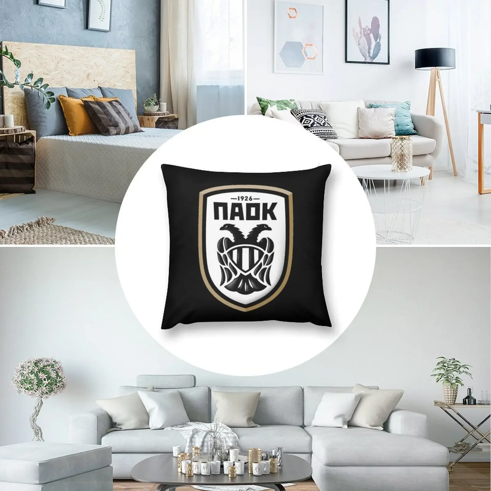 Подушка PAOK детская роскошная наволочка рождественские чехлы для подушек