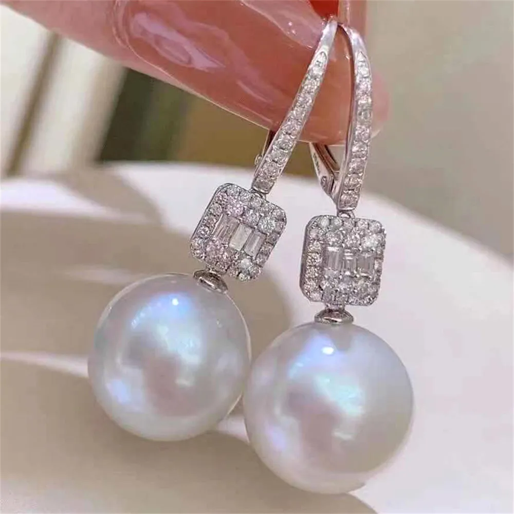 

Серьги-гвоздики из серебра 925 пробы с жемчугом, 9-13 мм