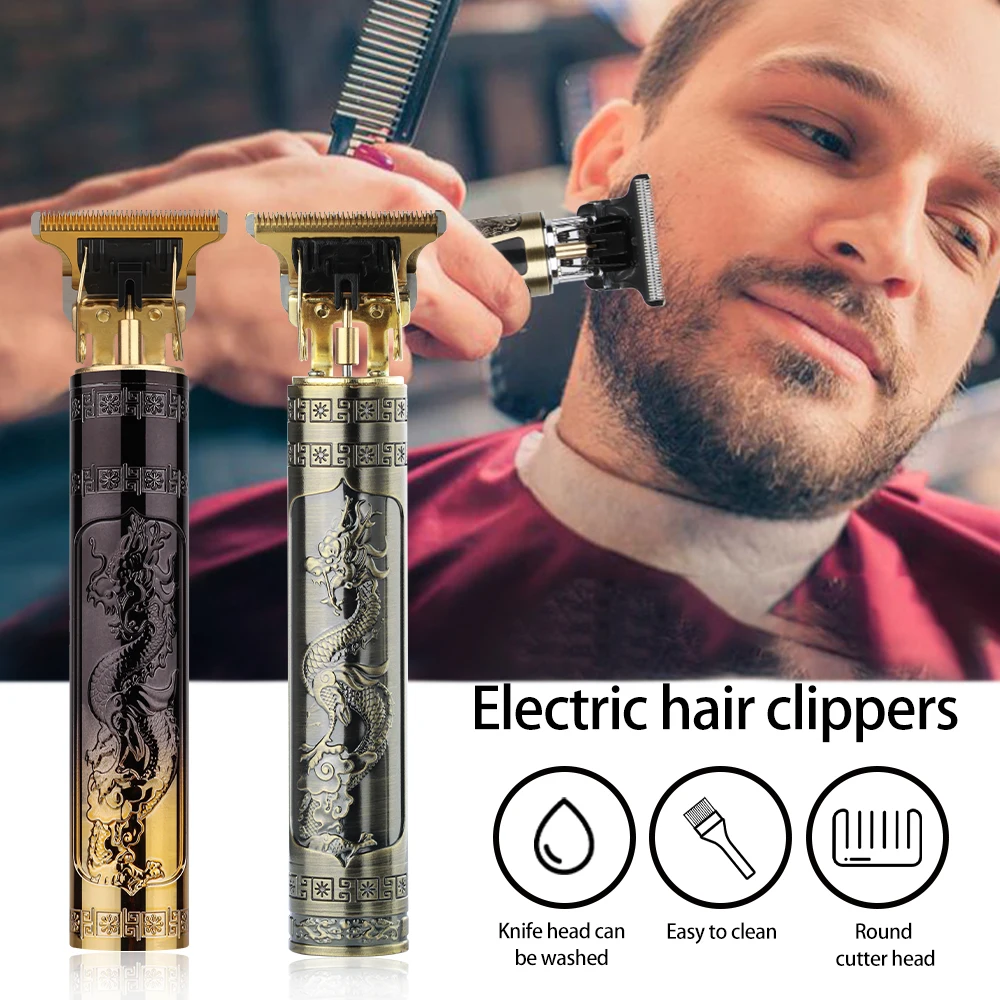New in Men's Electric Shaver T9 USB Rechargeable Hair Cuttin