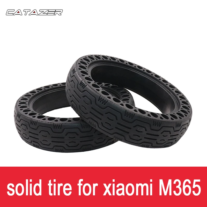 

Solid Hollow Tires for Xiaomi M365 Accessories Non-Pneumatic Damping Rubber Tyre for Xiaomi M365 Electric Scooter Solid Tires
