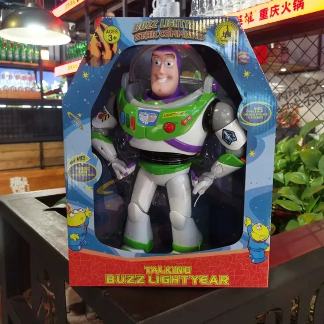 Фото Игрушка Woody Jessie Buzz Lightyear из «Истории игрушек 4»: говорящая светящаяся фигурка ковбойши с вытягивающимся шнурком, коллекционная настольная игрушка-подарок №3