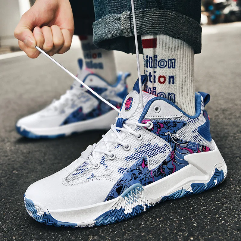 New Arrival Lightweight Basketball Shoes Men Breathable Confortable Sports Shoes Women Unisex Training Athletic Sneakers Men