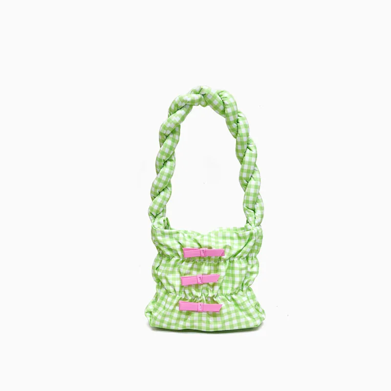 Женская сумка на плечо с милым бантом роскошная дизайнерская Вместительная