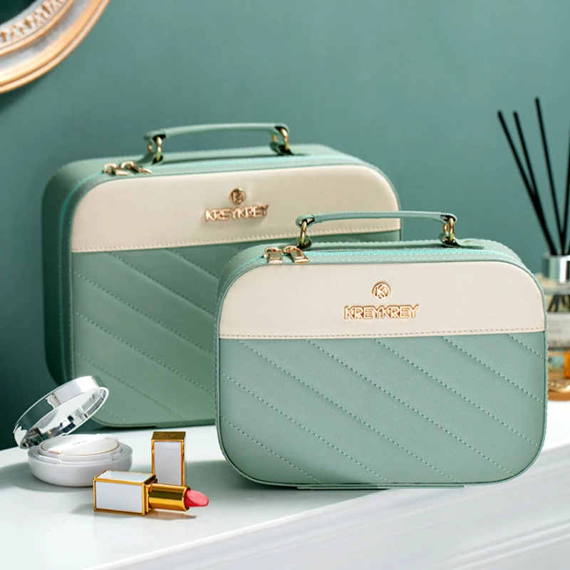 

Новая сумка для хранения косметики в стиле ins маленькая портативная Косметичка женская портативная вместительная косметичка