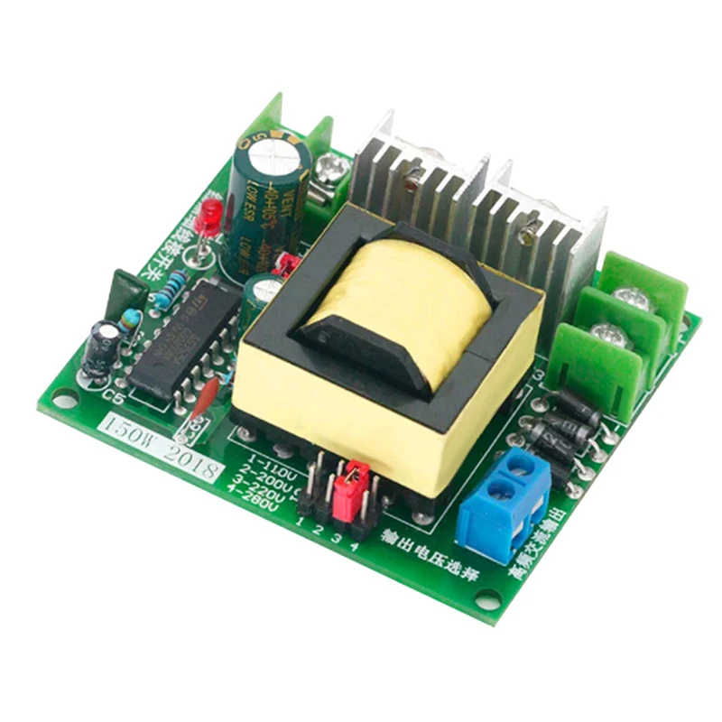 150 Вт DC-AC преобразователь повышающий модуль 12 В до 110 200 220 280 инвертор повышающая