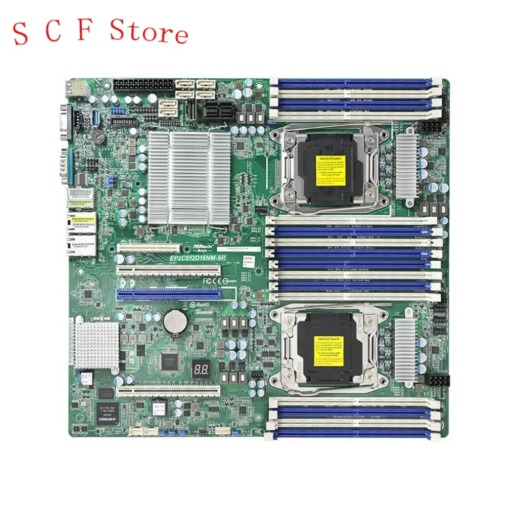 

For For ASROCK EP2C612D16NM-8R Server Motherboard DDR4