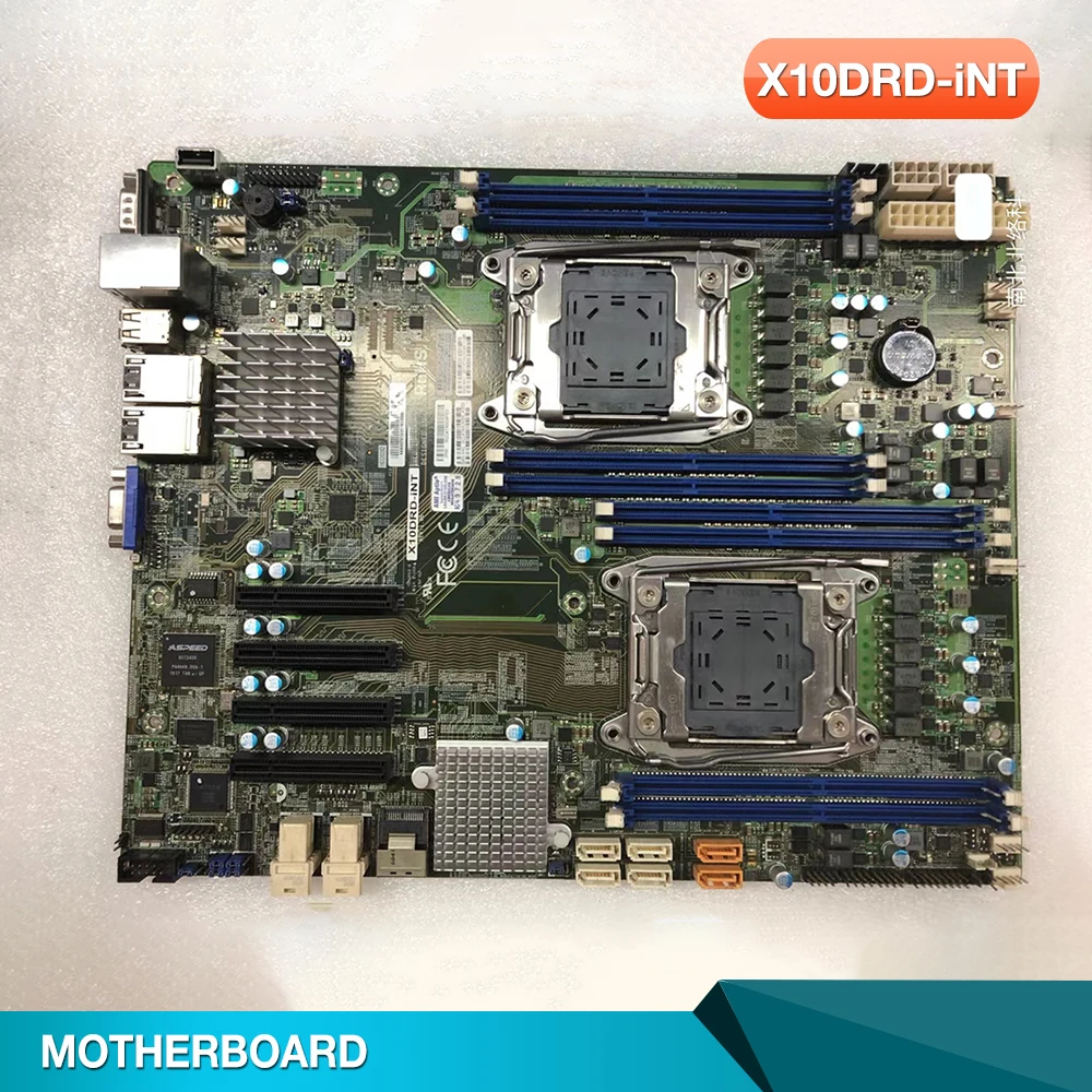 

X10DRD-iNT для материнской платы Supermicro LGA2011 DDR4 E5-2600 v4/v3 семейный процессор