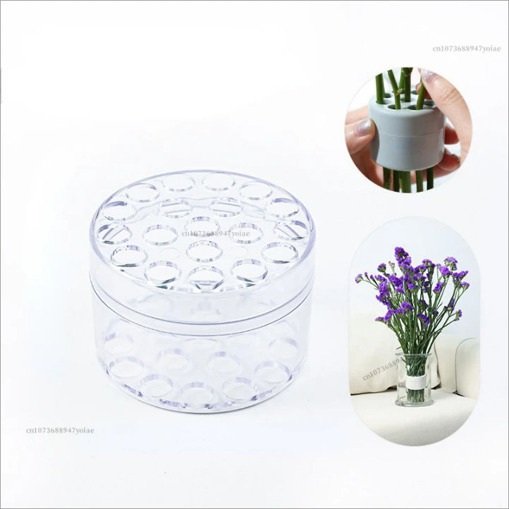 

Прозрачный спиральный держатель для икебаны