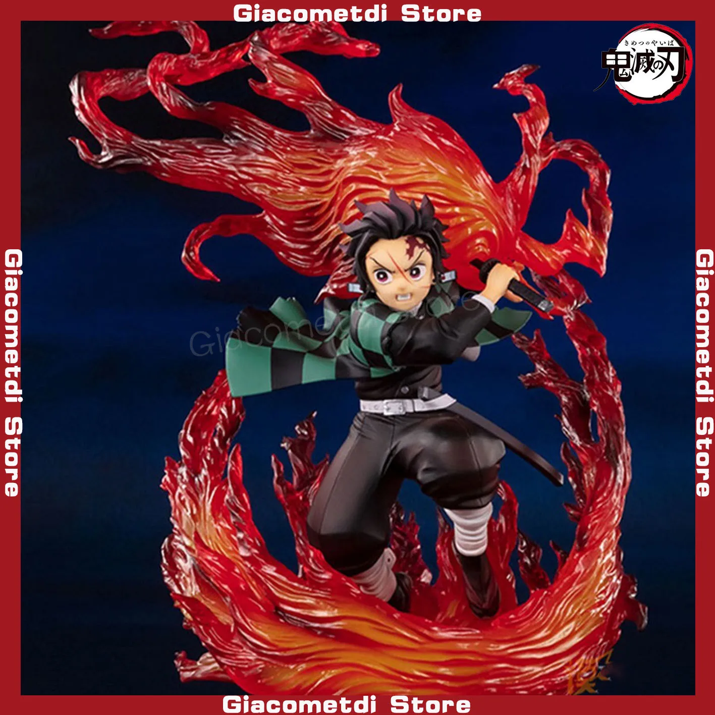 Figuarts Zero Tanjiro Kamado Hinokami Kagura Action Figure Demon Slayer Figurine Model Gifts