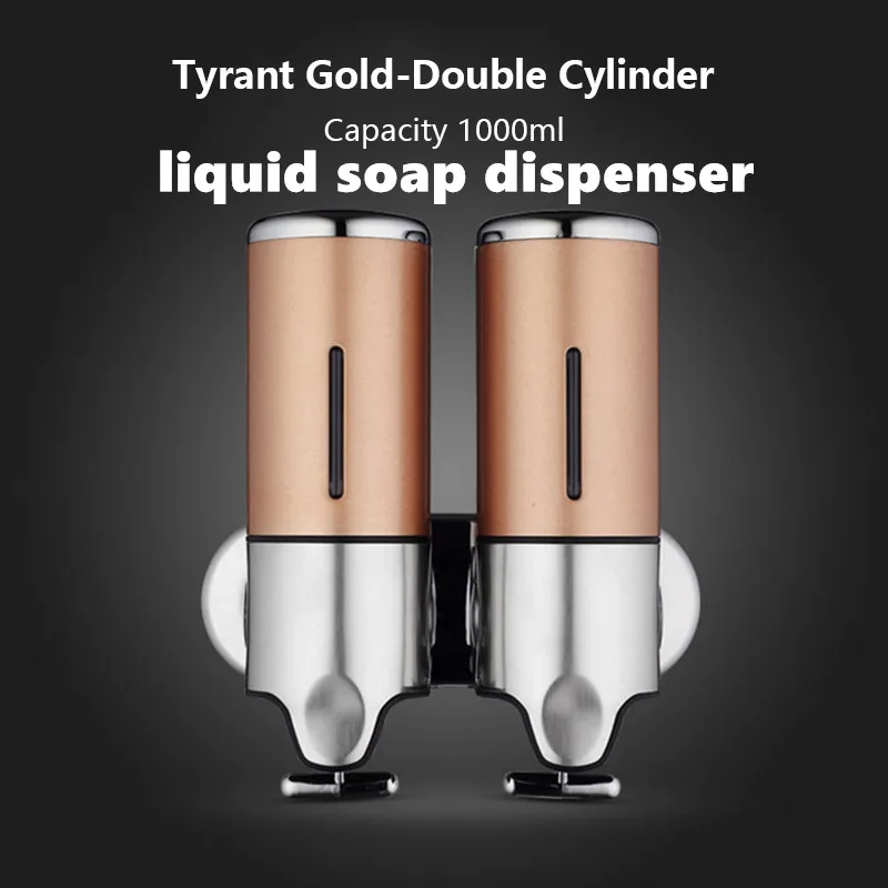 

Nieuwe 6 kie 1000Ml Muur Gemonteerde zeepдиспенсер, высококачественный стальной насос, стальной станок для отелей, торговых центров