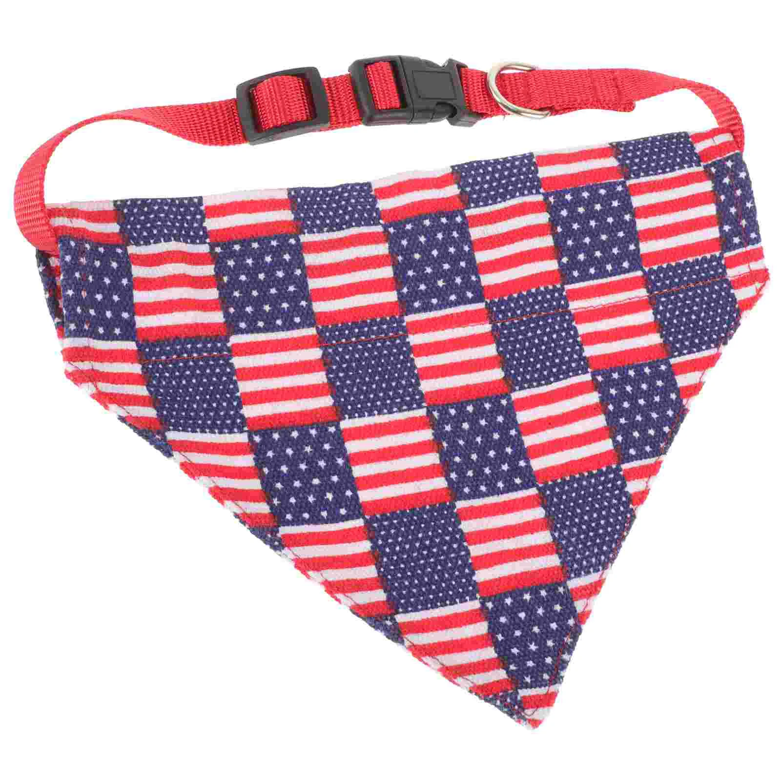 

Dog Bandana Collar Americans Flags Triangle Puppy Triangular Scarf Neck Kerchief Kitten Bandanas Handkerchief