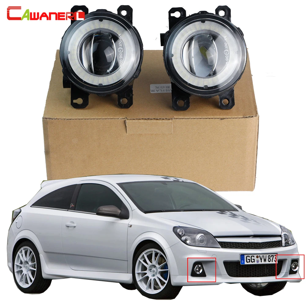 2 шт., автомобильные передние дневные ходовые огни 30 Вт H11 для Vauxhall Opel Astra G H OPC VXR 1998-2011