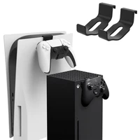 2pcs hanging bracket for ps5 game controller earphone storage hanger storage shelf for xbox controller game accessories