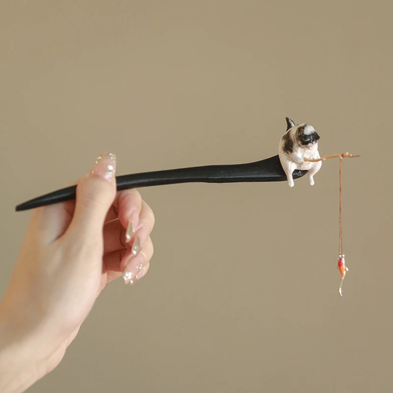 1 шт. женские аксессуары Cheongsam в китайском стиле винтажная деревянная палочка для