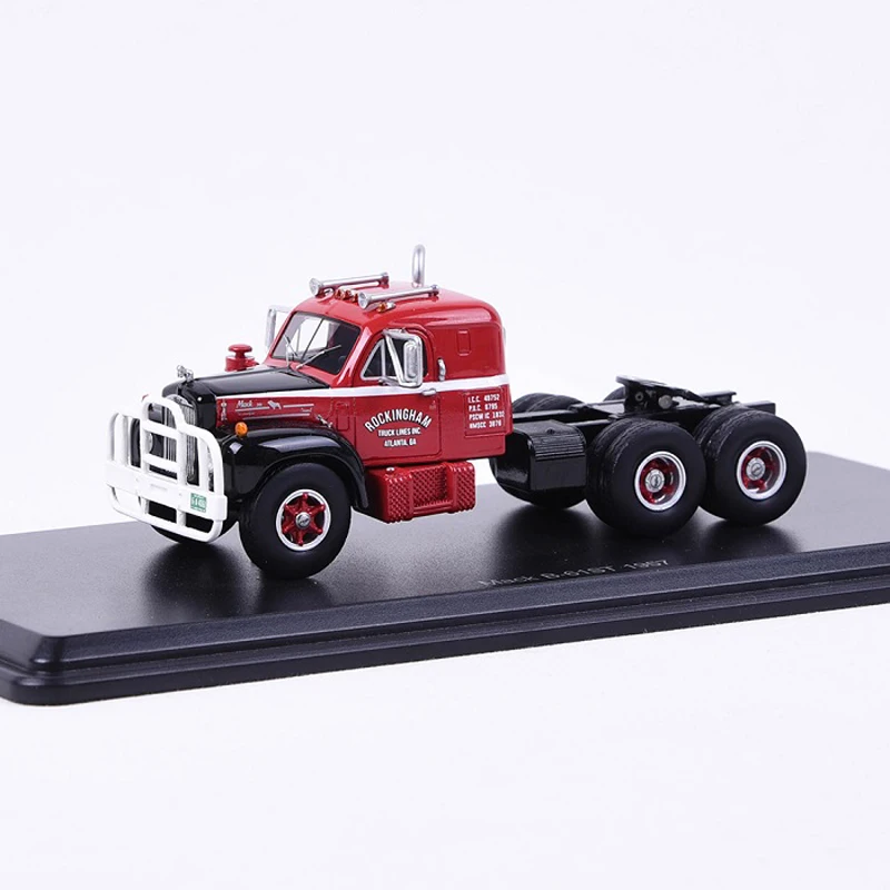 

NEO 1:64 Mack B-61ST с кабиной Sleeper, американский тяжелый грузовик, ограниченная серия, металлическая статическая модель автомобиля из смолы, игрушк...