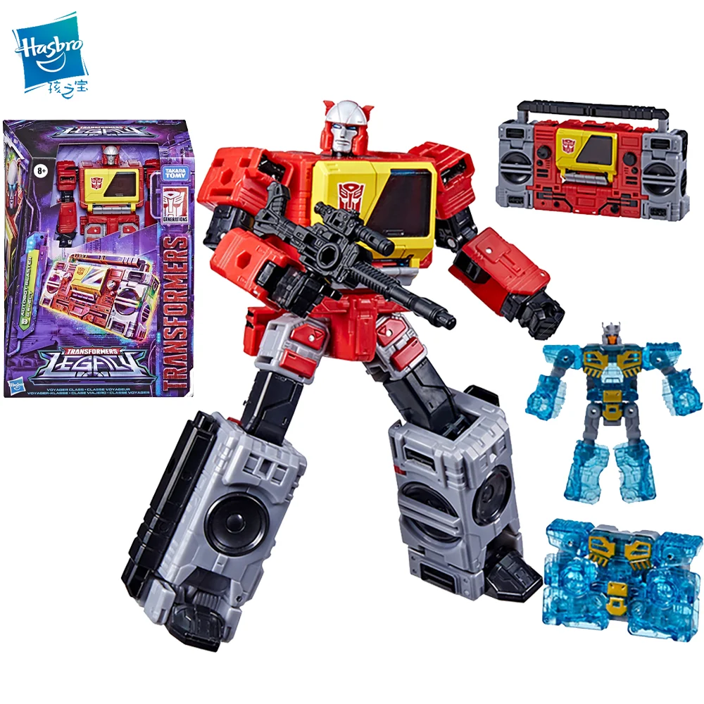 

Hasbro Transformers Generations Legacy Voyager Autobot Blaster & Eject 12CM Children's Toy Gifts Collect Toys F3054