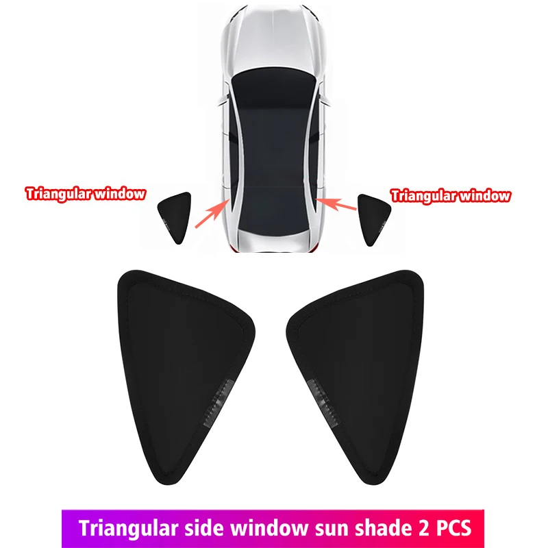 Автозащита от солнца для Tesla Model 3 Y X S 2017-2022 переднего бокового окна.