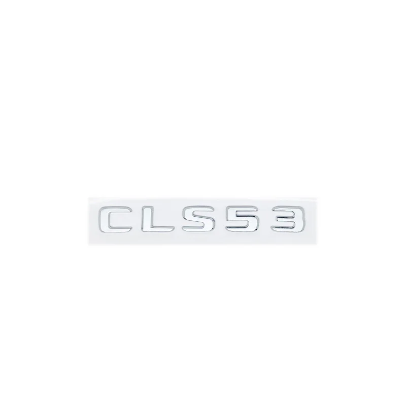 

Буквы CLS53 Turbo 4matic + эмблема для Mercedes Benz AMG C257, Стайлинг автомобиля, крыло, багажник, табличка с логотипом, наклейка