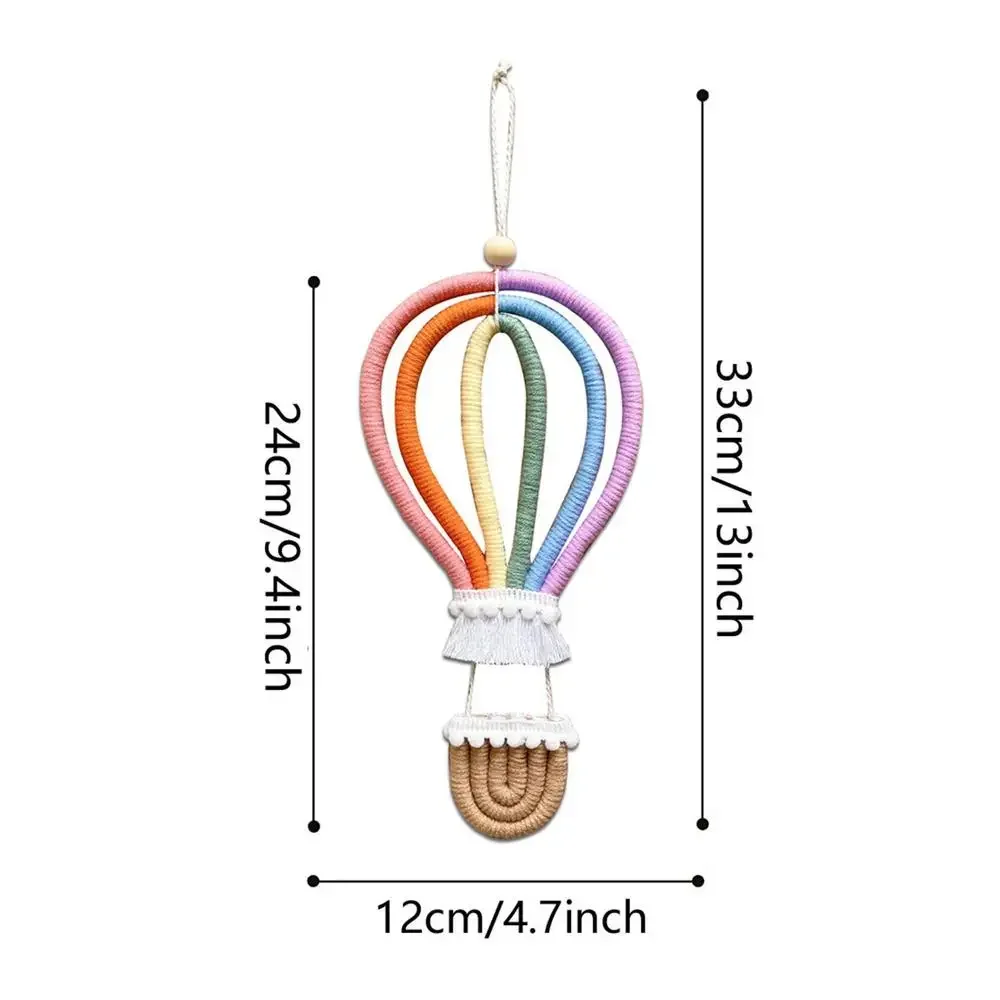 

Радужный макраме воздушный шар