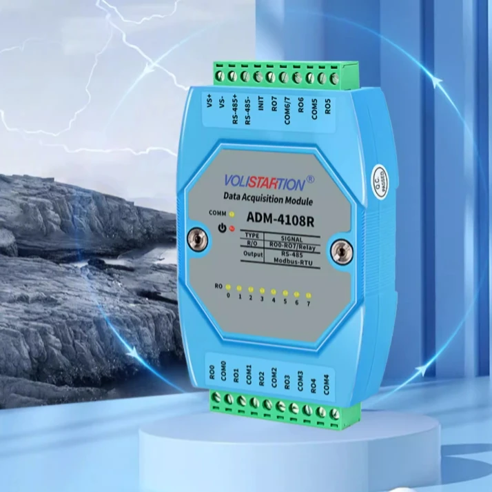 Φ 8DO модуль захвата выходного сигнала переключателя 8-way RS485