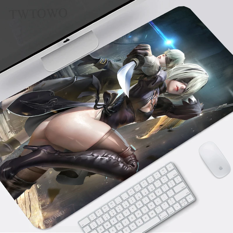 

Коврик для мыши Nier Automata 2b, мягкий противоскользящий, из натурального каучука