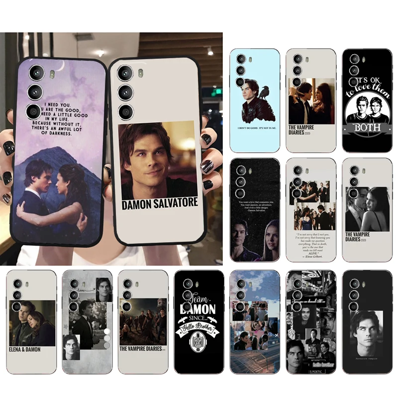

Vampire Diaries Damon Phone Case for Motorola G72 G13 G32 G53 G51 G71 G31 G41 G22 G60 G52 G200 GStylus G30 G10 G20 G50 GPure