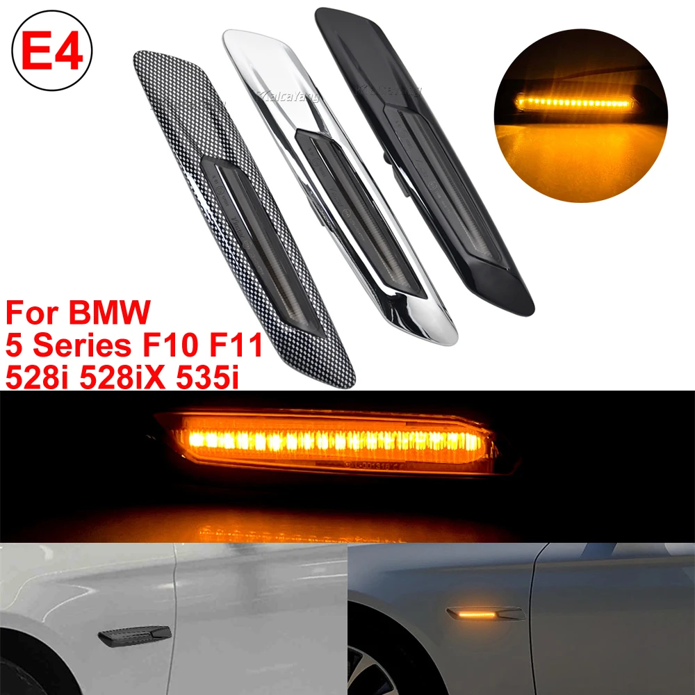 Указатели поворота для BMW 2 шт. боковые габаритные огни 1 3 5 серии F30 E90 E91 E92 E93 E46 E60 E61