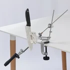 Точилка для ножей с фиксированным углом, система заточки ножей из алюминиевого сплава, профессиональный инструмент для заточки на 360 градусов, шлифовальные инструменты