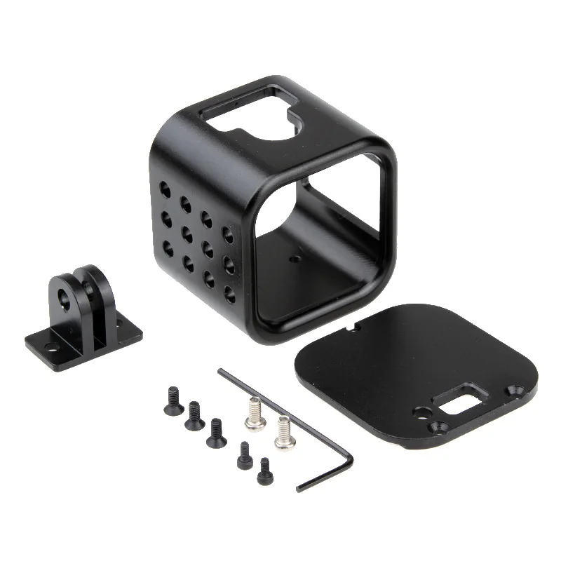 

Go Pro 4S Hero 4 Session Housing Case Shell CNC Aluminium Alloy Protective Cover Frame for GoPro 4S 5 Session Action Camera Box