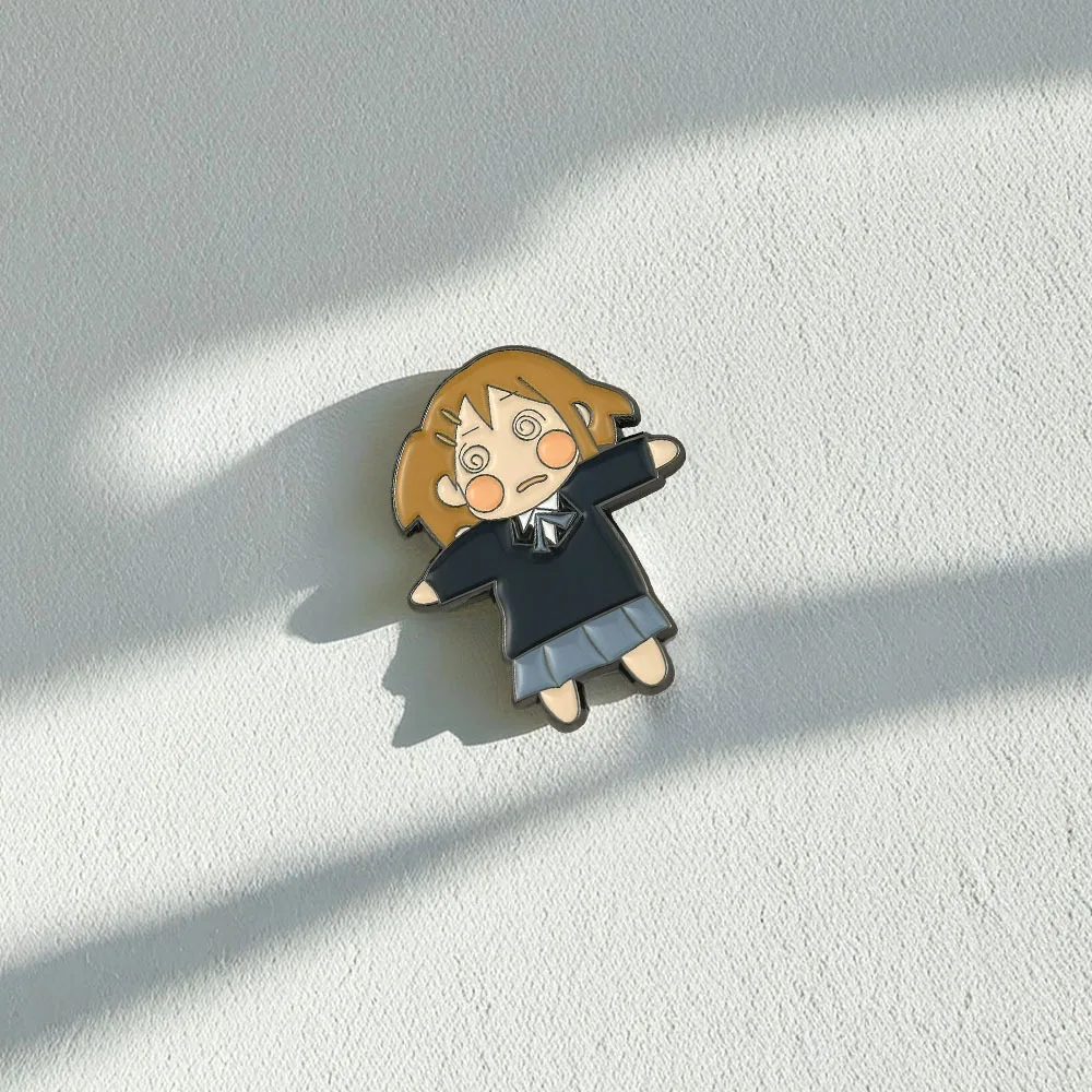 Хирасава Юй Эмалированные булавки Аниме K-ON! Значок на лацкане, брошь, украшение, ювелирные изделия (art.: 3920cf3cfab23) - 3920cf3cfab23
