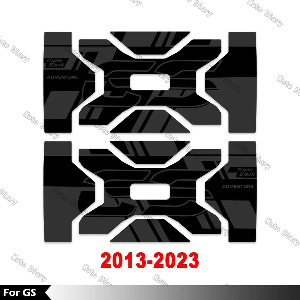 

Мотоциклетная коробка из алюминиевого сплава, наклейка на багажник, боковая коробка, чемоданы, наклейка для R1200GS R1250GS 2004-2023, тройной черный