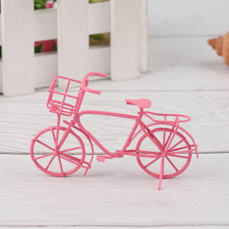 1pcs Mixed Style Doll Accessories Pink Green Bicycle Bike Outdoor Sports Toy For Dollhouse Kids Toys Set Random Color |