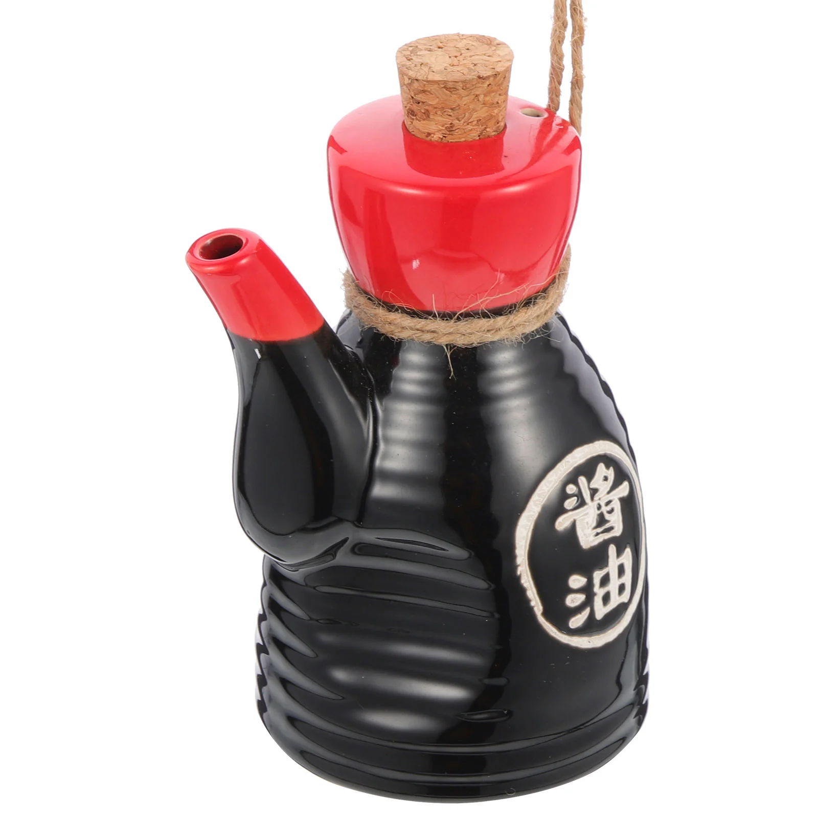

Vinegar Bottle Japanese Soy Sauce Style Jar Seasoning Pot Dispenser Dispensers Ceramics Condiment Kitchen Supplies Container