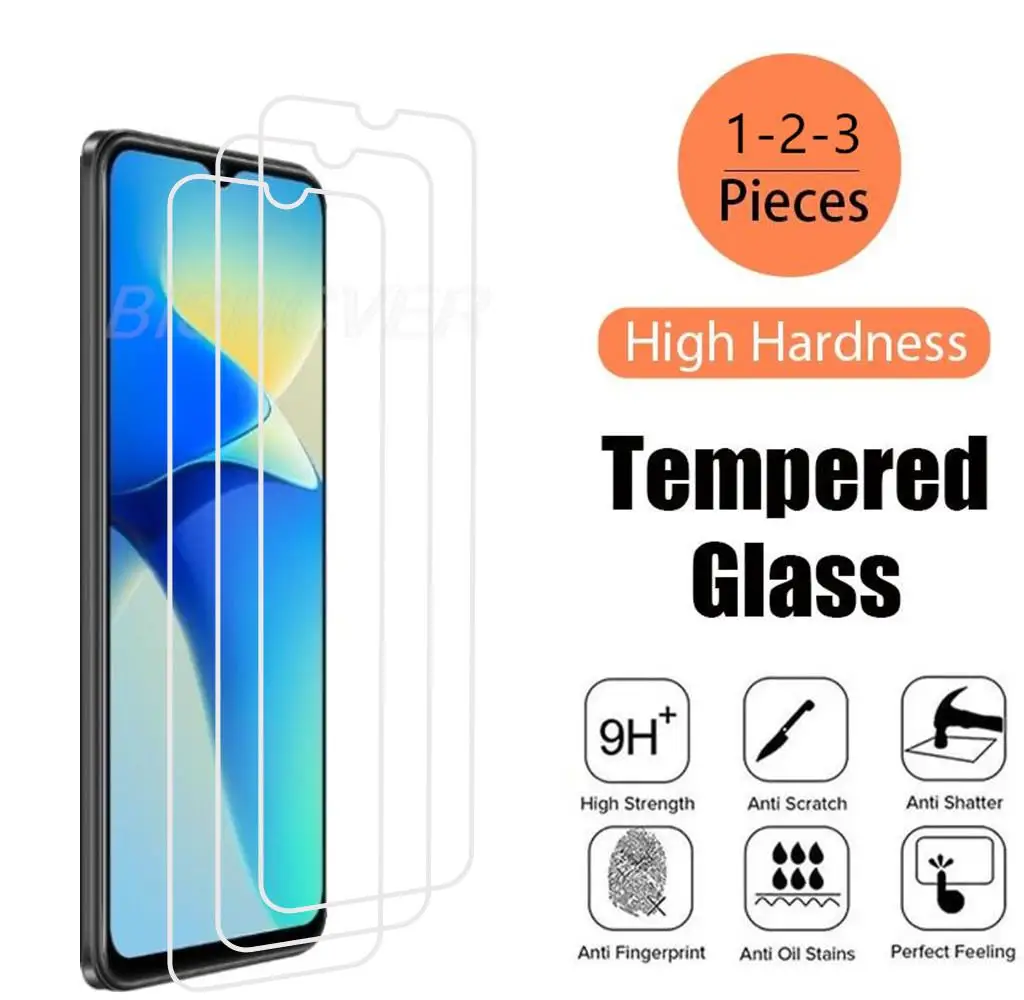 

ДЛЯ Vivo Y72t 5G 6,58 "HD закаленное стекло, Защитная пленка для Vivo Y55s