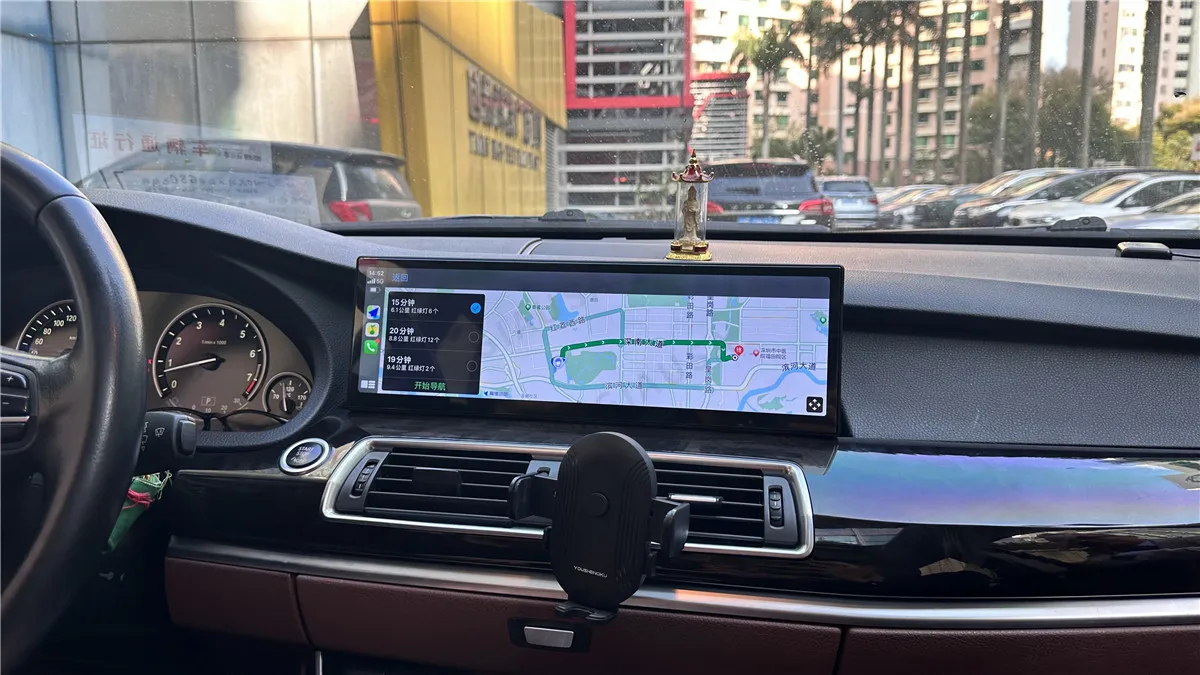 Android 13 14 9-дюймовый Carplay 4G для BMW 3 серии F30 F31 F32 Автомобильный мультимедийный плеер