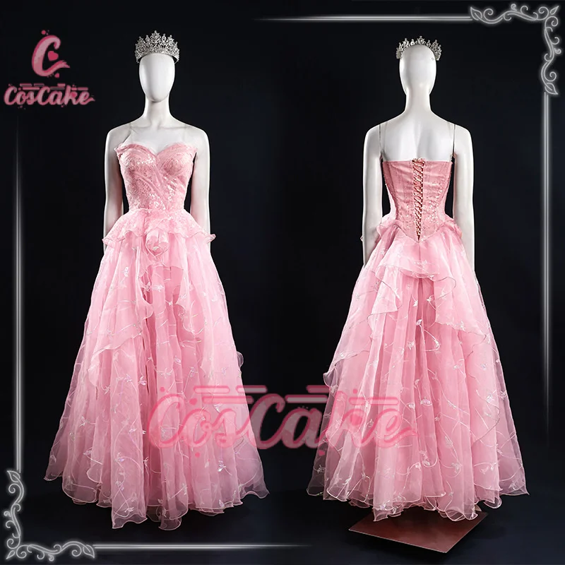 Костюм для косплея Coscake Wicked Glynda розовое женское платье аксессуары красивый наряд