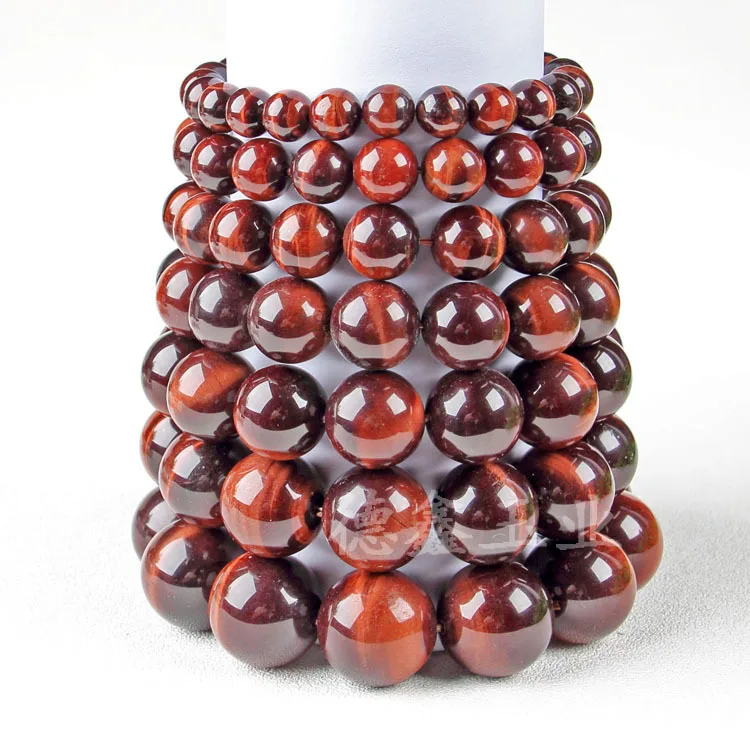 

Natural Tiger Eye Bracelet Men Fine Gemstone Bangle Genuine Tiger Eyes Stone Beads Elastic Beaded Bracelets Jewelry Accessorie